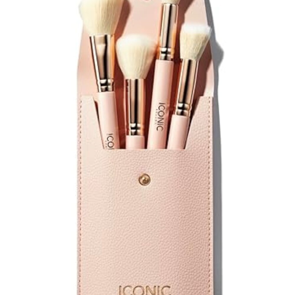 Iconic London Handbag Glam Face Brush Set